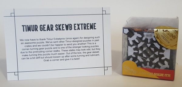 Timur Gear Skewb Extreme boxed